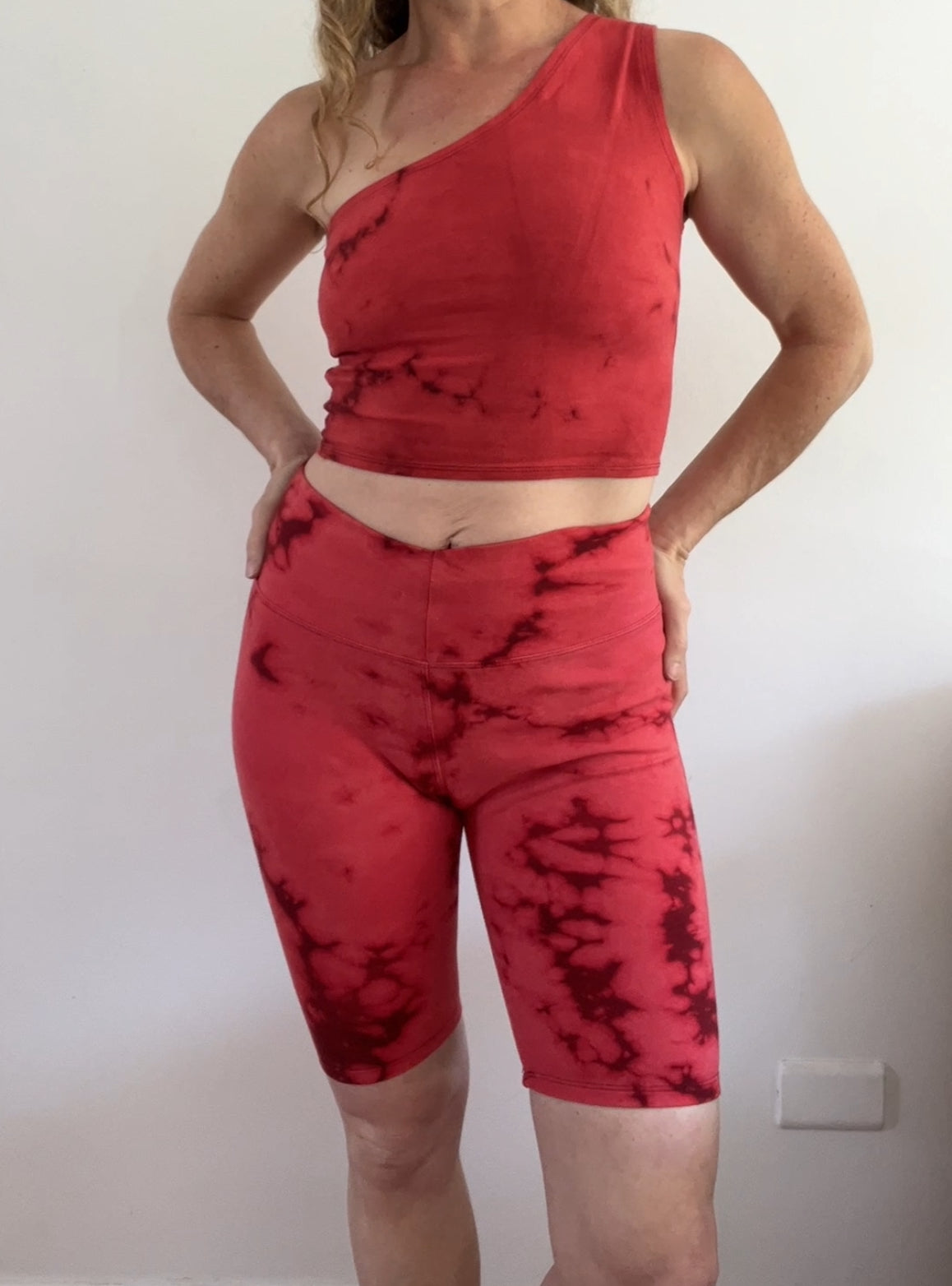 Conjuntos biker + crop top