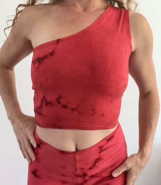 Crop top Asimétrico