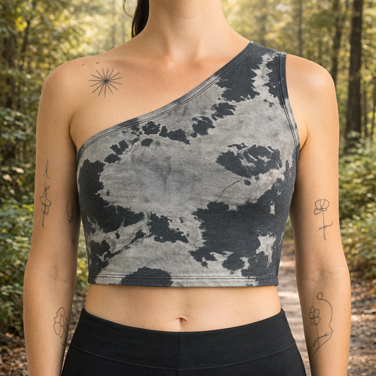 Crop top Asimétrico