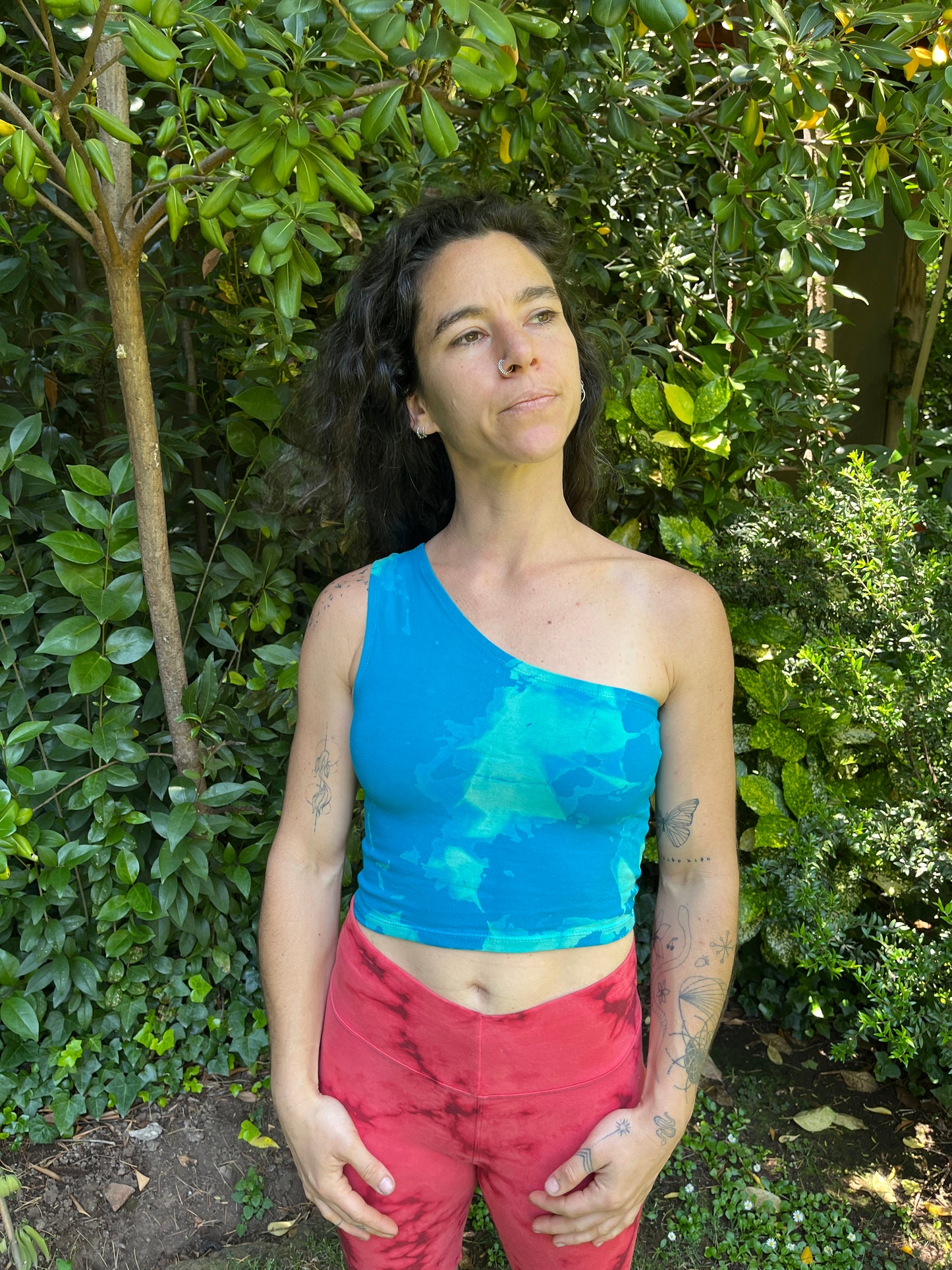 Crop top Asimétrico